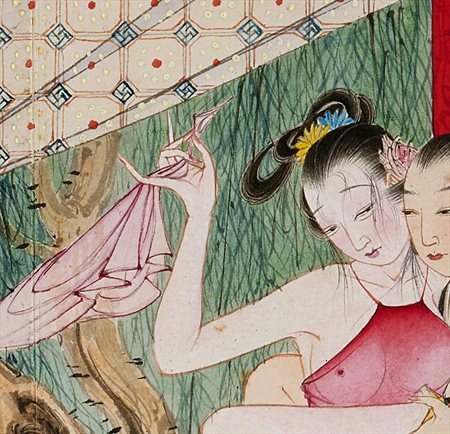 石嘴山-迫于无奈胡也佛画出《金瓶梅秘戏图》，却因此成名，其绘画价值不可估量